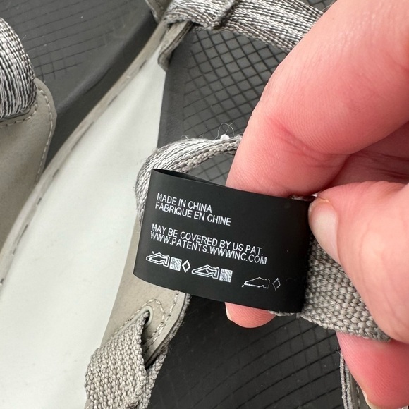 Chaco lowdown womens sandals size 7 38 gray outdoors walking gotpcore - Picture 10 of 12